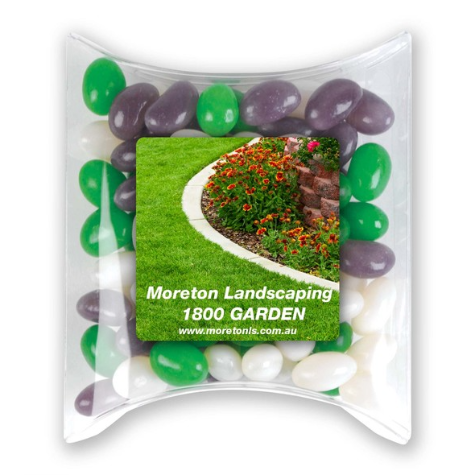Corporate Colour Mini Jelly Beans in Pillow Pack | Confectionery Manufacturers NZ | Custom Merchandise | Merchandise | Customised Gifts NZ | Corporate Gifts | Promotional Products NZ | Branded merchandise NZ | Branded Merch | Personalised Merchandise | 