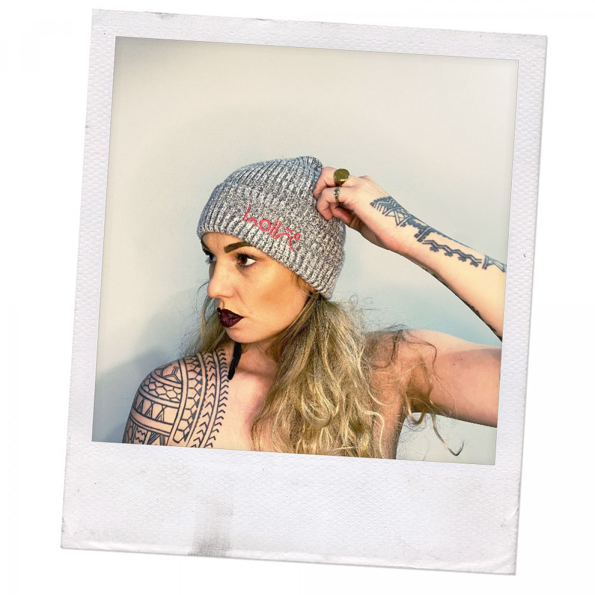 Hollie Smith Beanie polaroid