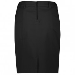 Womens Mid Waist Stretch Chino Skirt