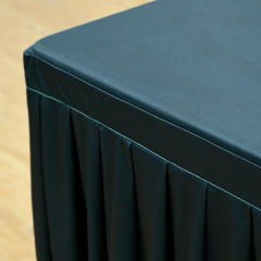 Custom Table Skirts With Top