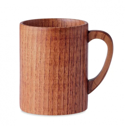 Travis Oak Wooden Mug