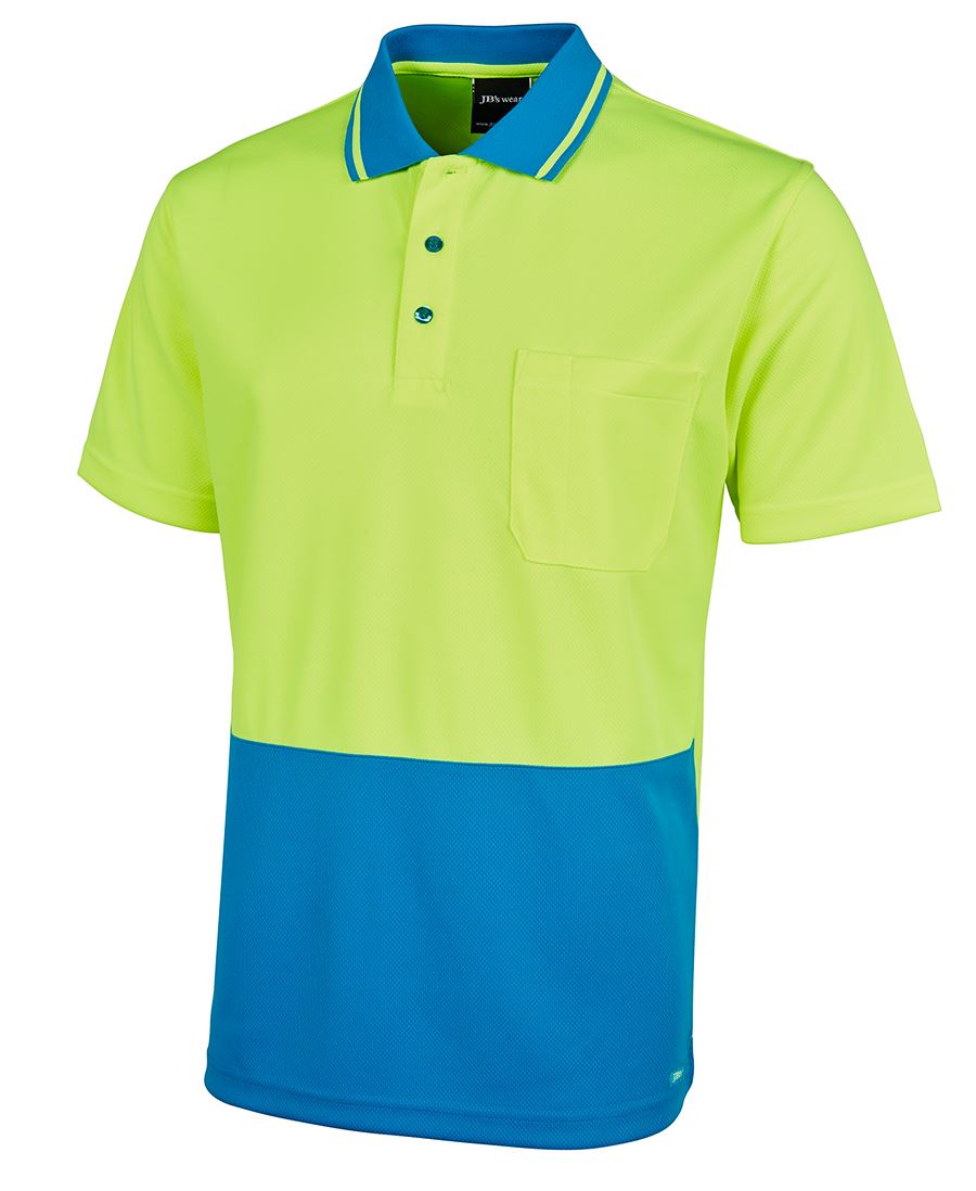 Adults and Kids Hi Vis Non Cuff Traditional Polo 