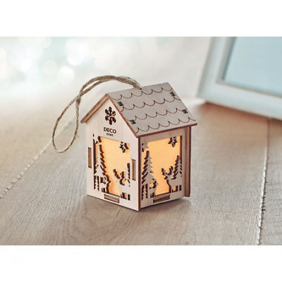 Decorated House Ornament