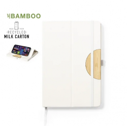 Convertible Notebook made from Milk Cartons