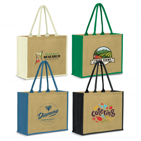 Modena Jute Tote Bag | Eco Merchandise | Promotional Products NZ