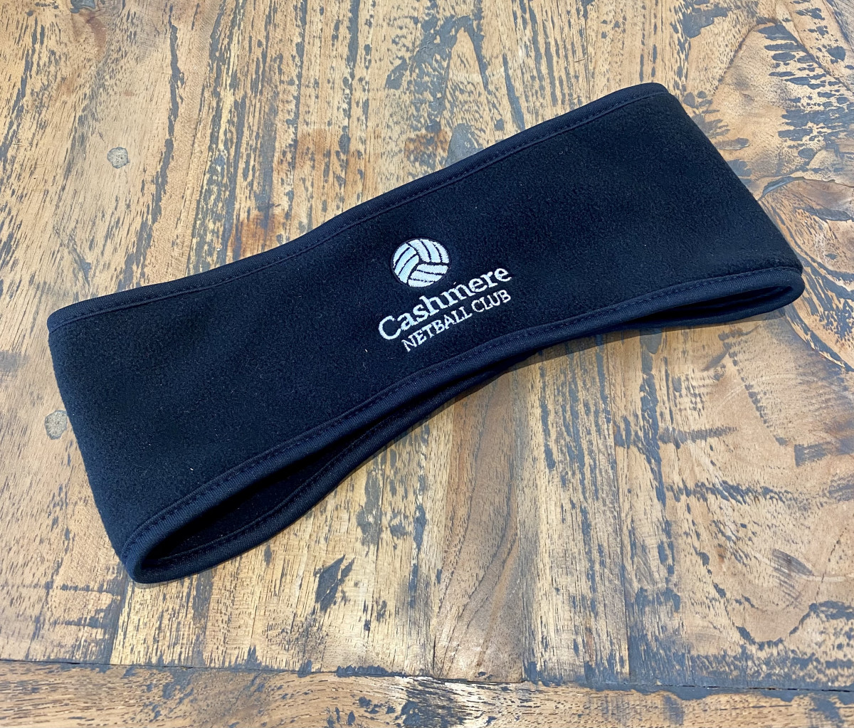 Cashmere netball earwarmers withers and co