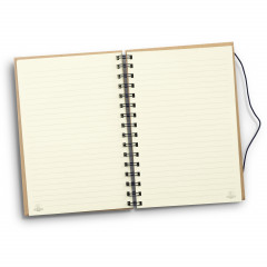 Sugarcane Paper Spiral Notebook