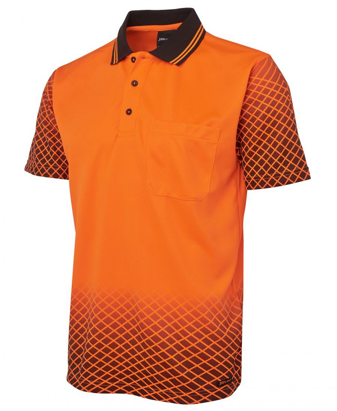 Hi Vis Net Sub Polo | Withers and Co | Hi Vis Apparel