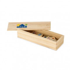 Kids Wooden Domino Set