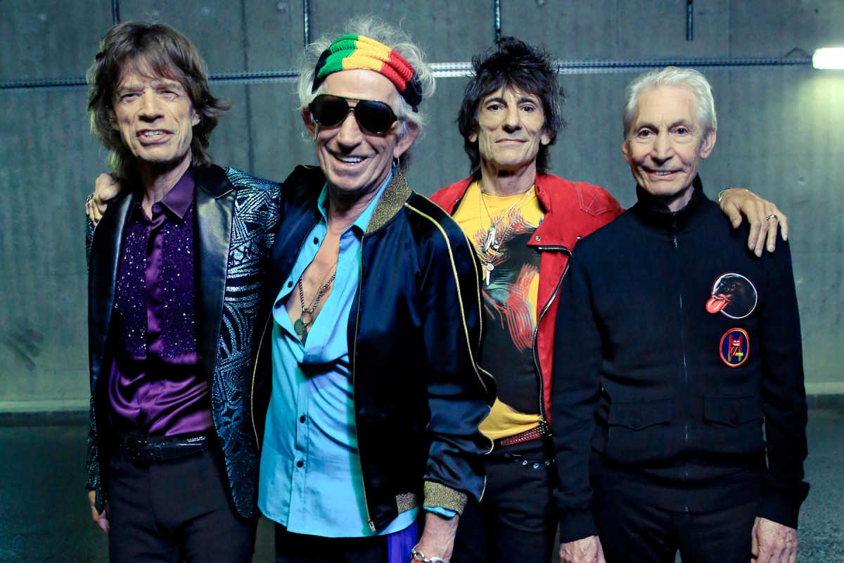Rolling Stones Group Shot Withers and co