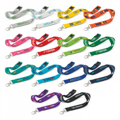 Glow in the Dark Logo Lanyard