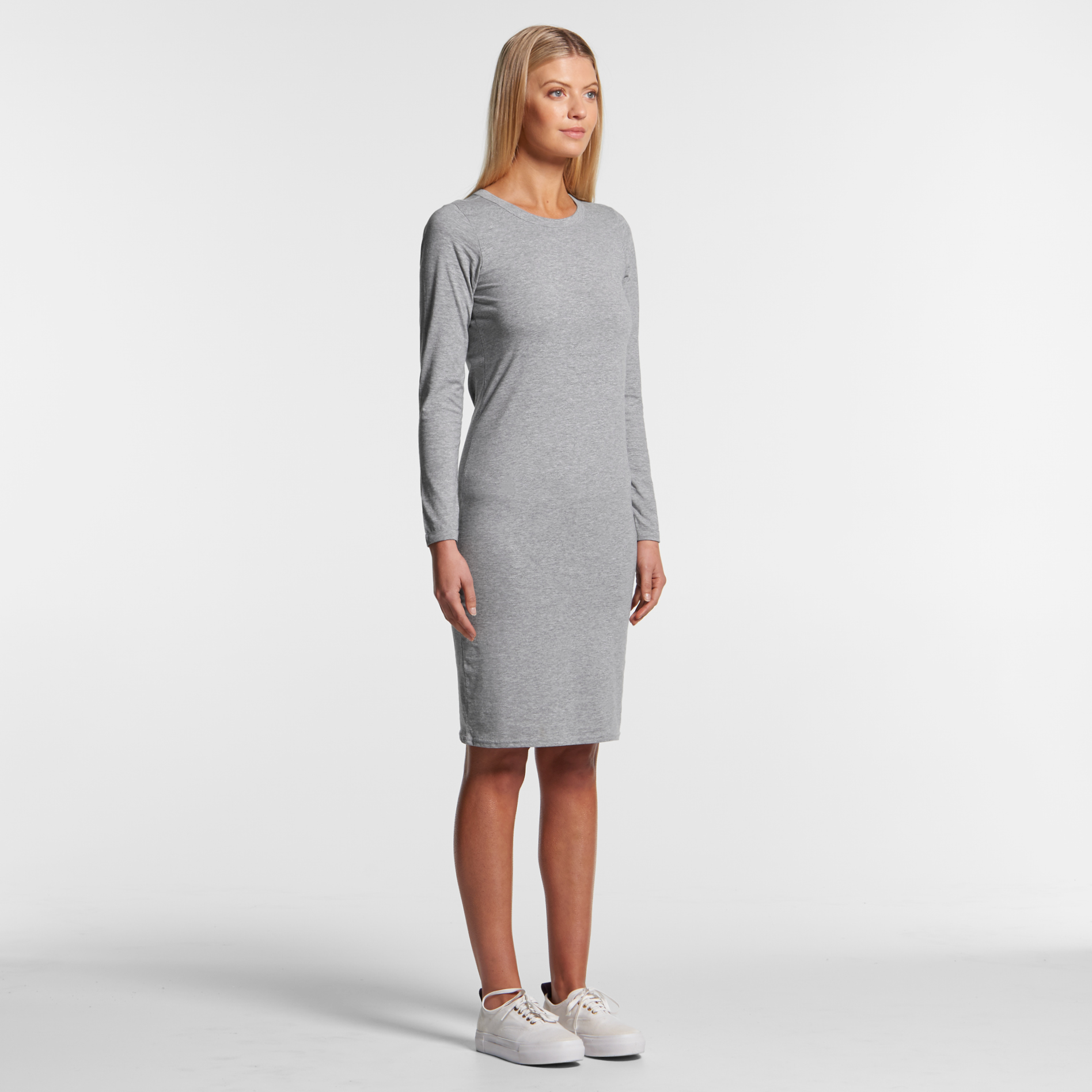 Women's Organic Mika Long Sleeve Dress | AS Colour | Withers and Co