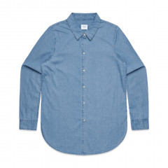 Women's Blue Denim Shirt