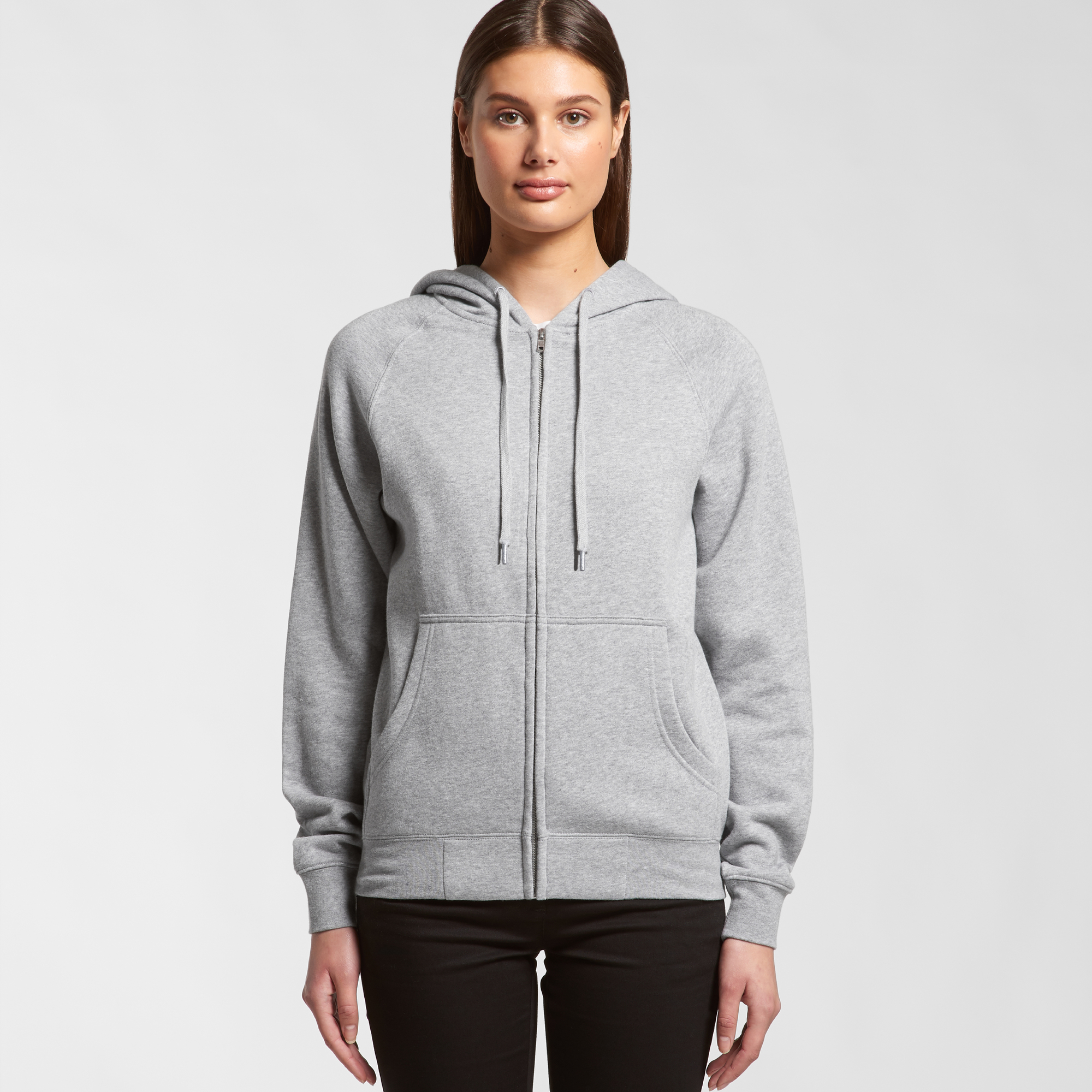 Women's Official Zip Hood | Branded Hoodie | Printed Hoodie NZ | AS Colour | Withers & Co