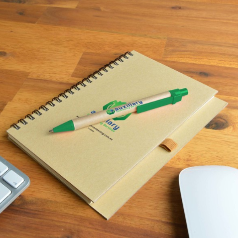 Savannah Notebook / Matador Pen | Wholesale Pens Online | Personalised Pens NZ | Notebooks NZ | A5 Notebook NZ | Personalised Notebooks NZ | Custom Merchandise | Merchandise | Customised Gifts NZ | Corporate Gifts | Promotional Products NZ | Branded merch