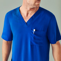 Mens Avery V-Neck Scrub Top