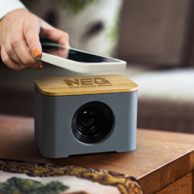 Limestone Speaker Wireless Charger