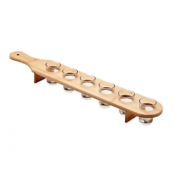 Shot glass paddle tray