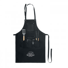 BBQ Waxed Canvas Apron Set