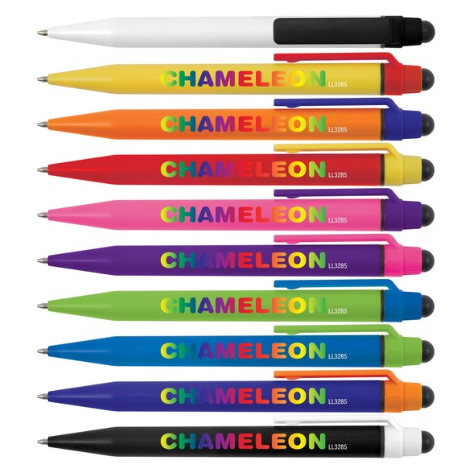 Chameleon Pen / Stylus | Wholesale Pens Online | Personalised Pens NZ | Personalised Stylus Pen | Custom Merchandise | Merchandise | Customised Gifts NZ | Corporate Gifts | Promotional Products NZ | Branded merchandise NZ | Branded Merch | 