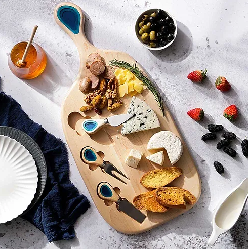Resin Wooden Cheese Board | Custom Cheese Board | Personalised Cheese Board | Customised Cheese Board | Custom Merchandise | Merchandise | Customised Gifts NZ | Corporate Gifts | Promotional Products NZ | Branded merchandise NZ | Branded Merch | 