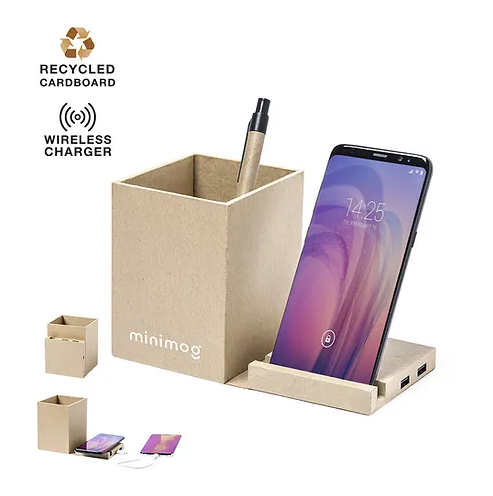 Multifunction Pencil Holder and charger | Custom Portable Charger | Custom Power bank Charger | Promotional Power Banks | Pencil Holder | Custom Pencil Holder | Customised Pencil Holder | Personalised Pencil Holder | Custom Merchandise | Merchandise |