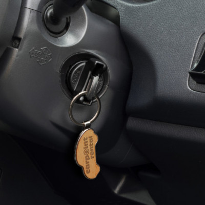 Santo Car Shaped Key Ring 
