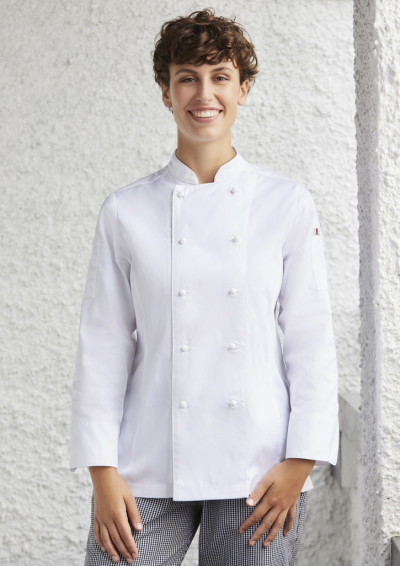 Womens Al Dente Long Sleeve Chef Jacket