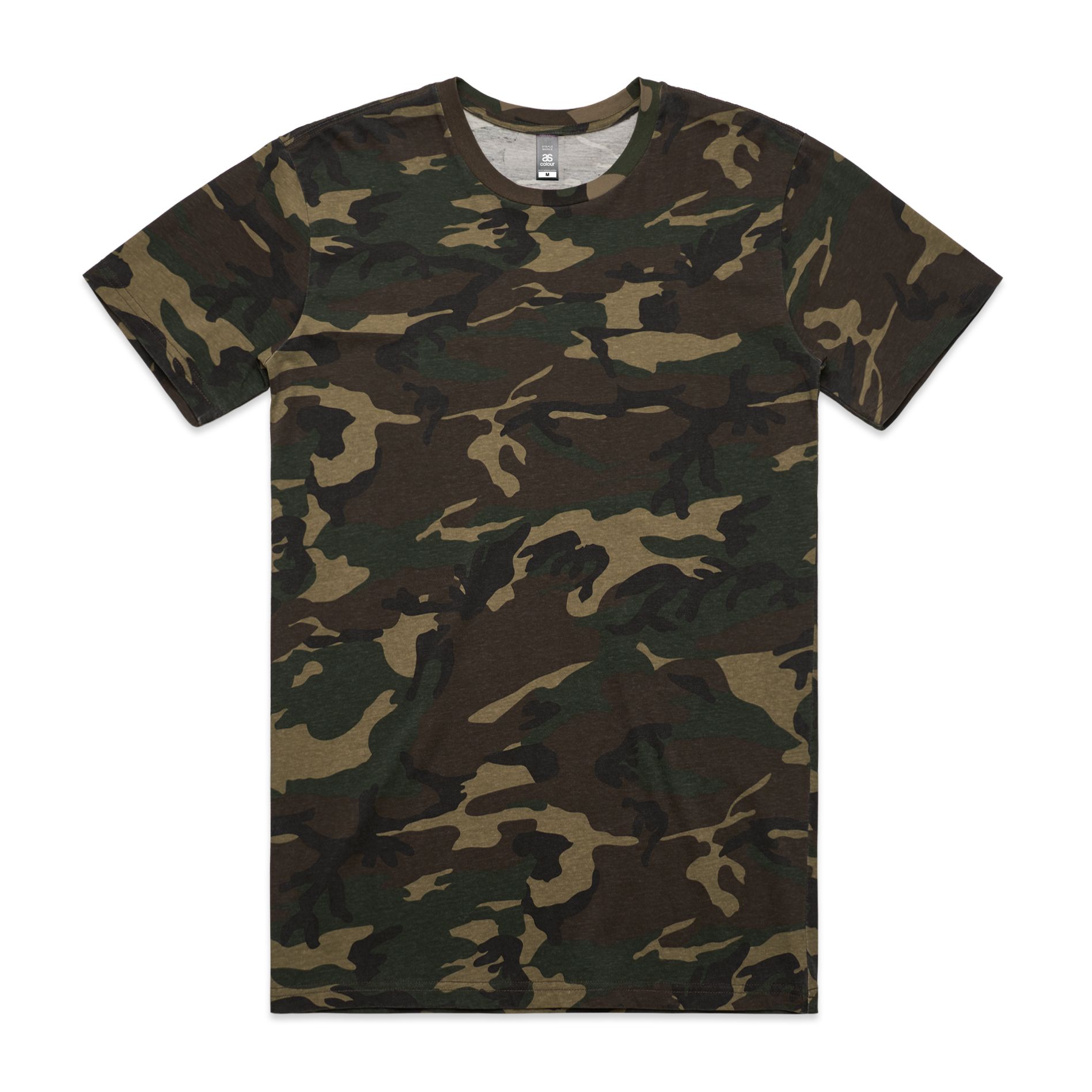 Mens Staple Camo Tee | AS Colour | Withers and Co