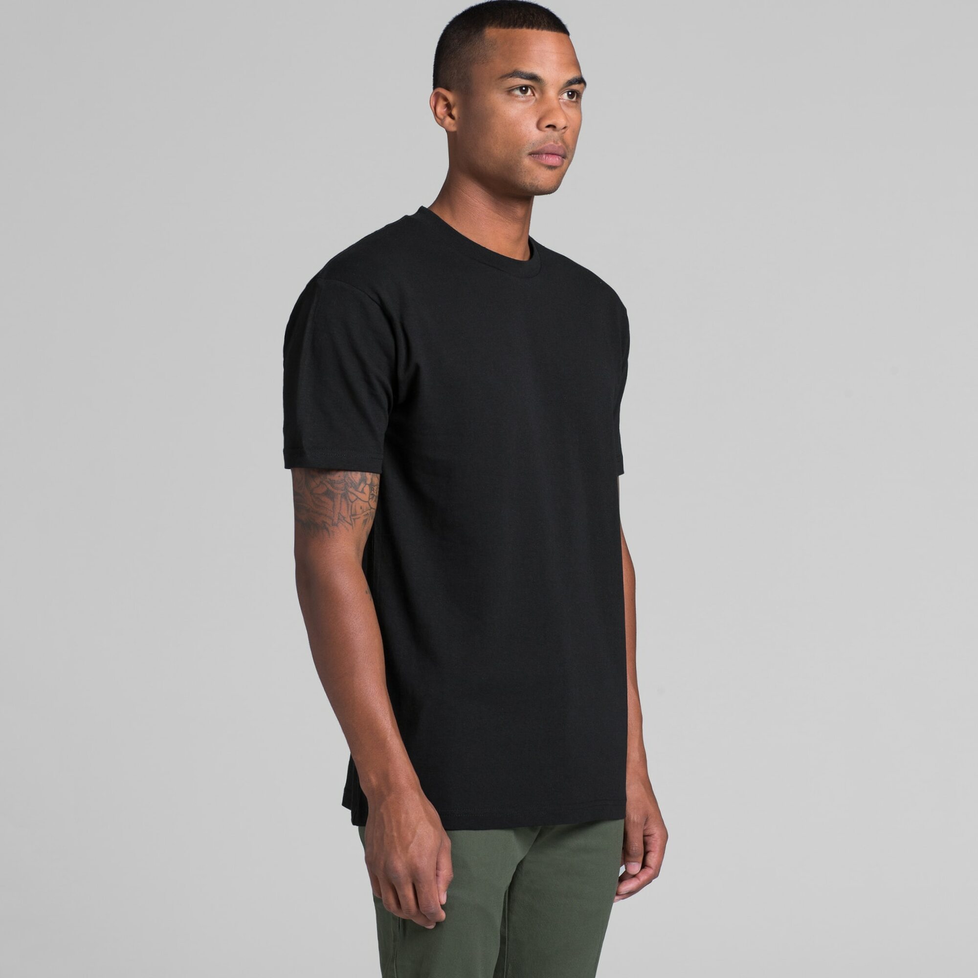 Men's Block Tee (3XL-5XL) | Branded Block Tee | Printed Block Tee NZ | AS Colour | Withers & Co