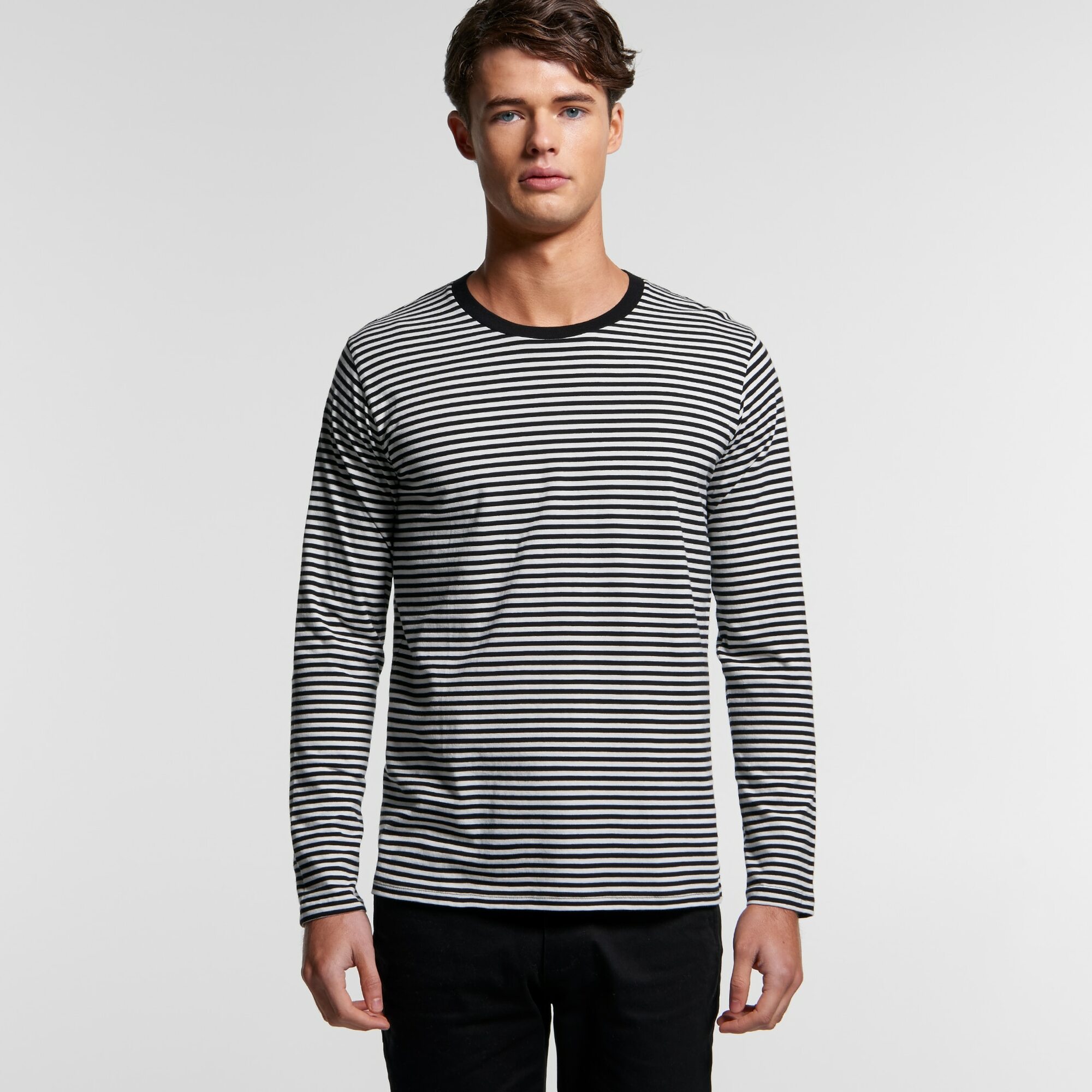 Men's Bowery Stripe Long Sleeve Tee