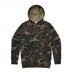 Mens Stencil Camo Hood