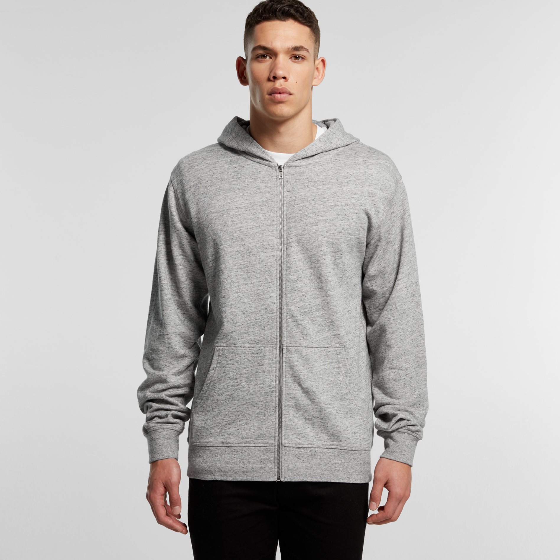 Mens Fleck Zip Hood