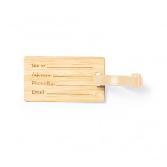 Bamboo Luggage tag