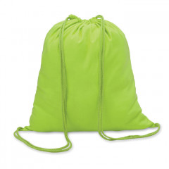 Colored Cotton Drawstring Bag