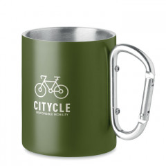 Trumba Metal Mug with carabiner