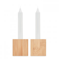 Bamboo candle stand holders