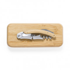 Bamboo Corkscrew Opener