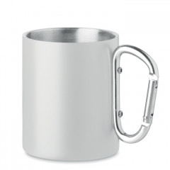 Trumba Metal Mug with carabiner