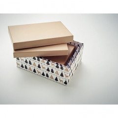 3 Christmas Gift Paper Boxes