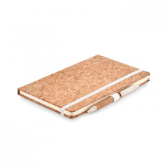 A5 Cork Notebook with Pen