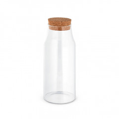 800ml Glass Bottle with Cork Lid