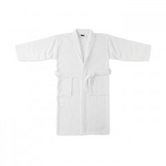 Bathrobe in 100% organic cotton