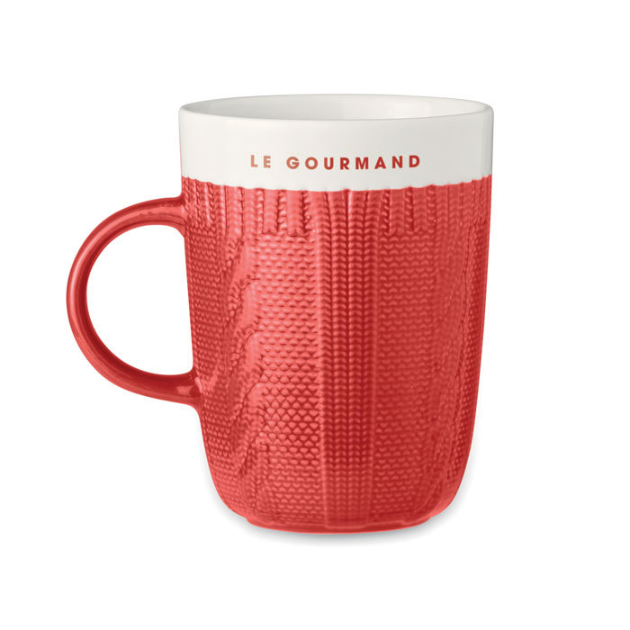 Knitty Ceramic Mug | Personalized Mugs | Reusable Coffee Cup