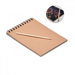 Scratching Notebook and Pen