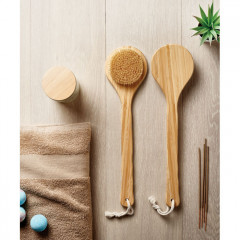 Bamboo bath brush