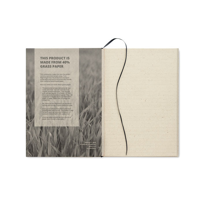 Grass Notebook | A5 Notebook NZ | Personalized Notebooks NZ