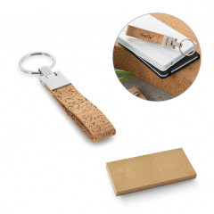 Cork Keyring