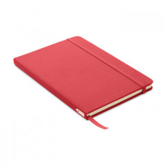 A5 notebook with hard 600D RPET cover