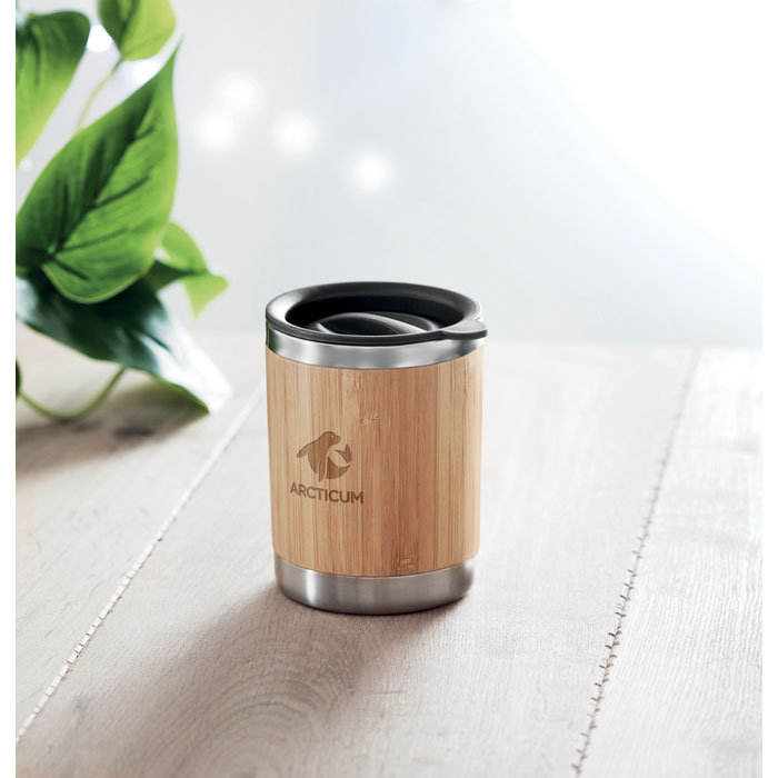 Bamboo Double Wall Tumbler | Personalized Bamboo Tumbler | Reusable Bamboo Tumbler NZ